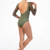 Ballet Rosa Printed Open Back Leotard -Best Dance Clothing Shop rosella ballet rosa printed open back leotard green back 67990.1678881788