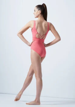 So Danca Teen Cross Back Leotard -Best Dance Clothing Shop so l 1865 so danca teen cross back leotard pink back 83393.1678885834