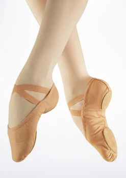 So Danca SD16 Stretch Split Sole Canvas Ballet Shoe - Nude