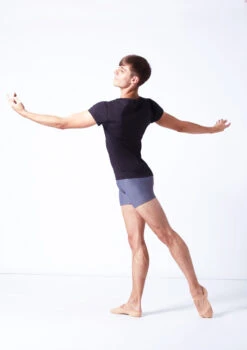 Wear Moi Conrad Mens Crewneck T-Shirt -Best Dance Clothing Shop wmconrad black back 87296.1695165825