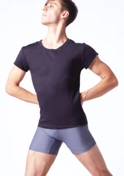 Wear Moi Conrad Mens Crewneck T-Shirt -Best Dance Clothing Shop wmconrad black front t 77151.1698711938