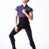 Wear Moi Elan Mens Footless Unitard -Best Dance Clothing Shop wmelan navy blue front 1 31186.1695165825