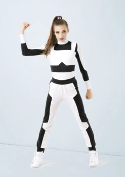 Weissman Cello Wars -Best Dance Clothing Shop wn 10678 weissman cello wars white front T 89969.1689292323