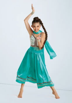 Weissman Jai Ho -Best Dance Clothing Shop wn 11236 weissman jai ho green front 11348.1678886976