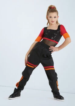 Weissman Stay -Best Dance Clothing Shop wn 11900 weissman stay red front T 99232.1697764499
