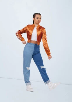 Weissman Two Tone Distressed Jeans 7 Weissman Two Tone Distressed Jeans -Best Dance Clothing Shop wn15505 medium wash 16 t 35333.1698824359