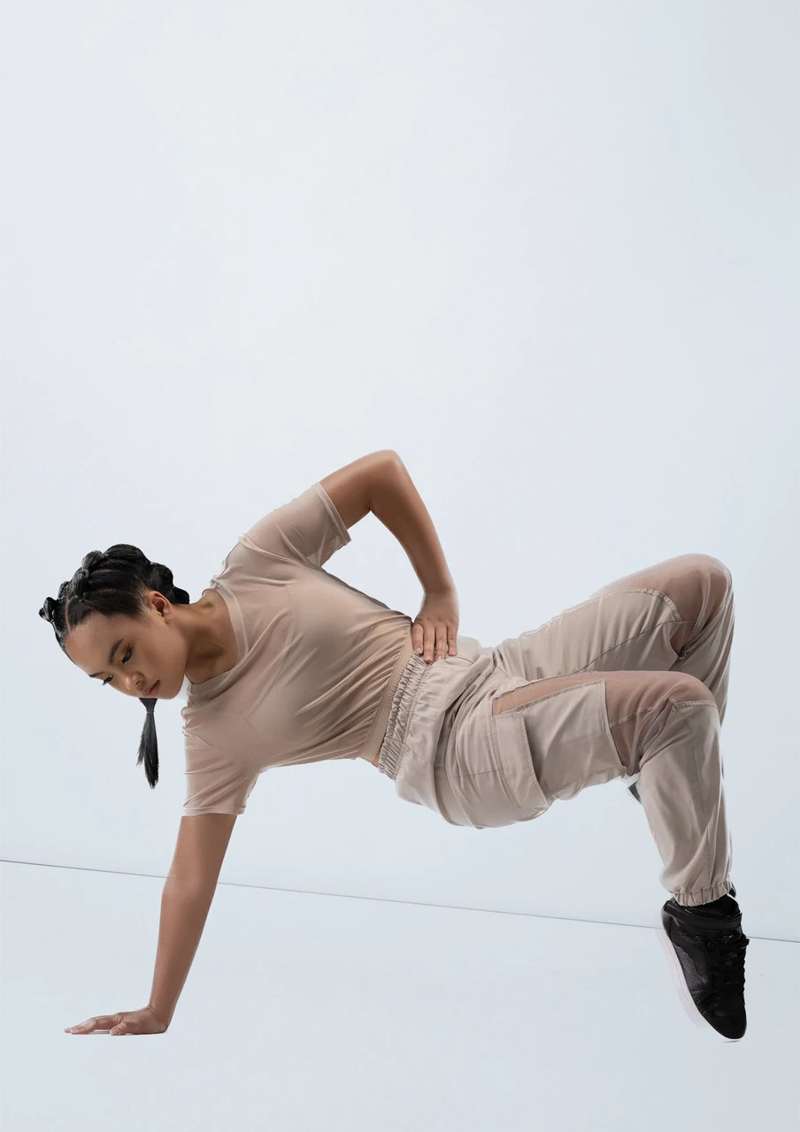 Weissman Mesh Oversized Tee 4 Weissman Mesh Oversized Tee - Image 2