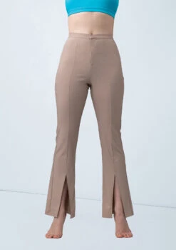 Weissman Split-Front Suit Pants -Best Dance Clothing Shop wn15562 latte 88 15769.1694697961