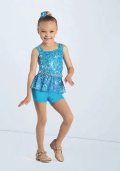 Weissman Who Says -Best Dance Clothing Shop wn15904 turquoise 4086 57517.1698828661